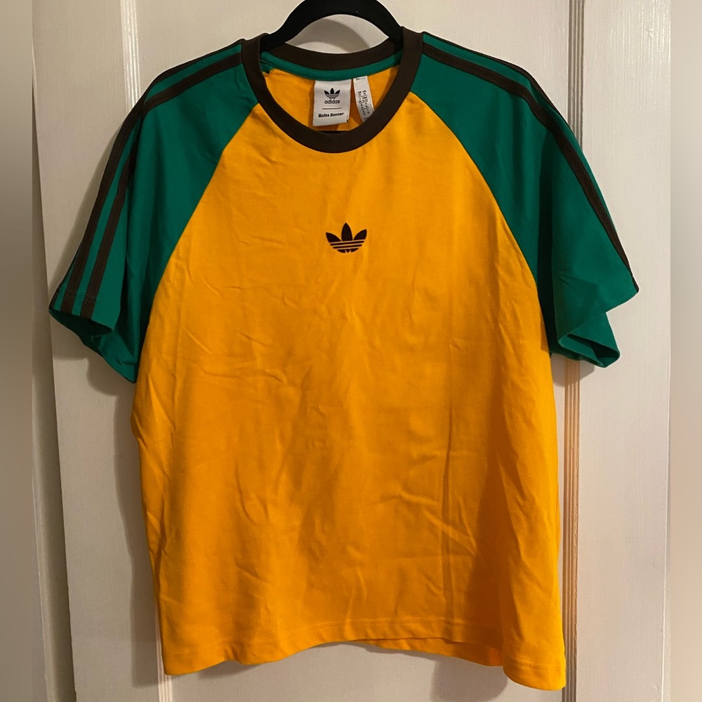 Adidas Wales Bonner S/S Tee in Collegiate Gold